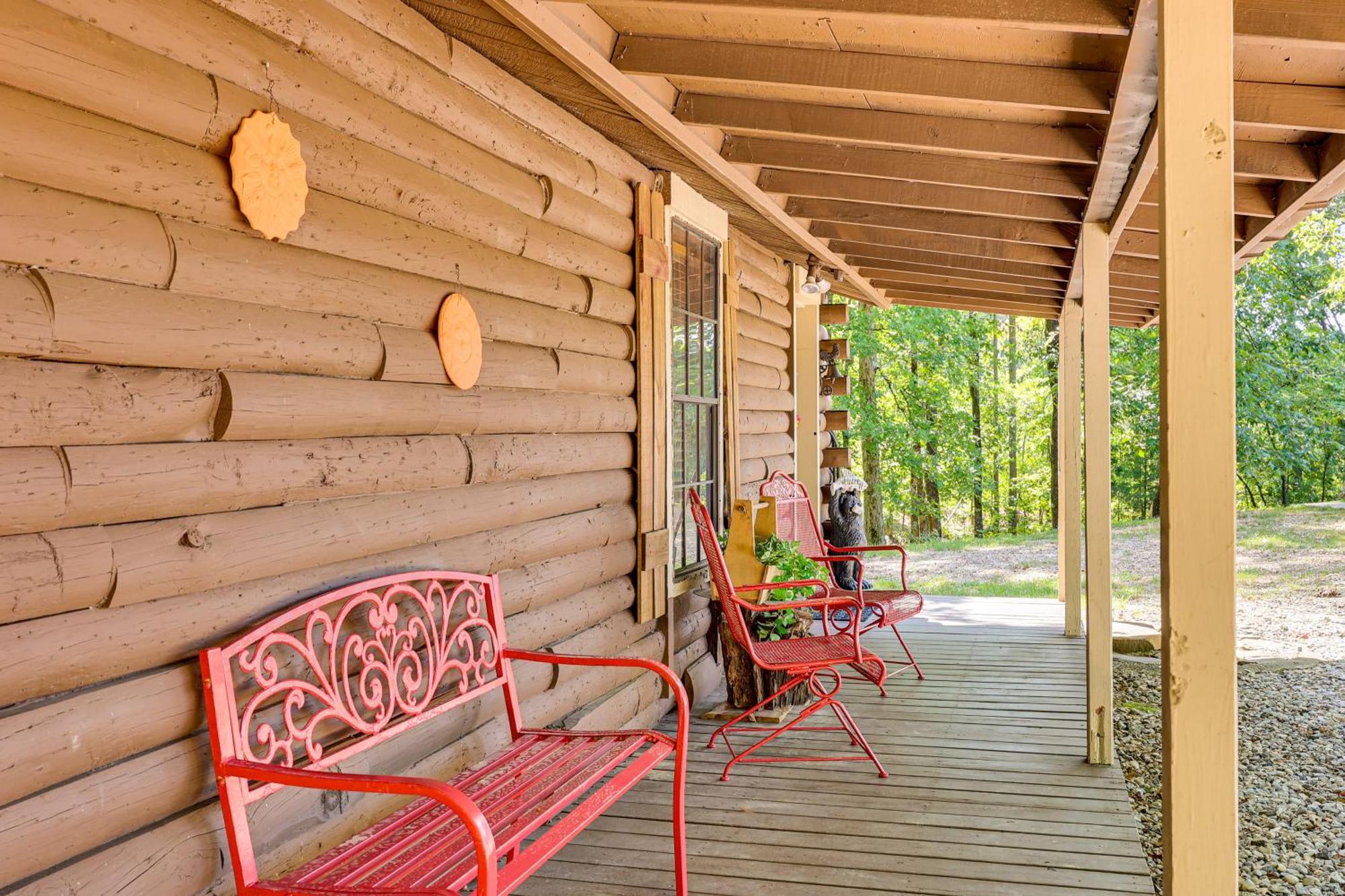 Arkansas Log Cabin Rental Near Lake Greeson! Mount Moriah Εξωτερικό φωτογραφία