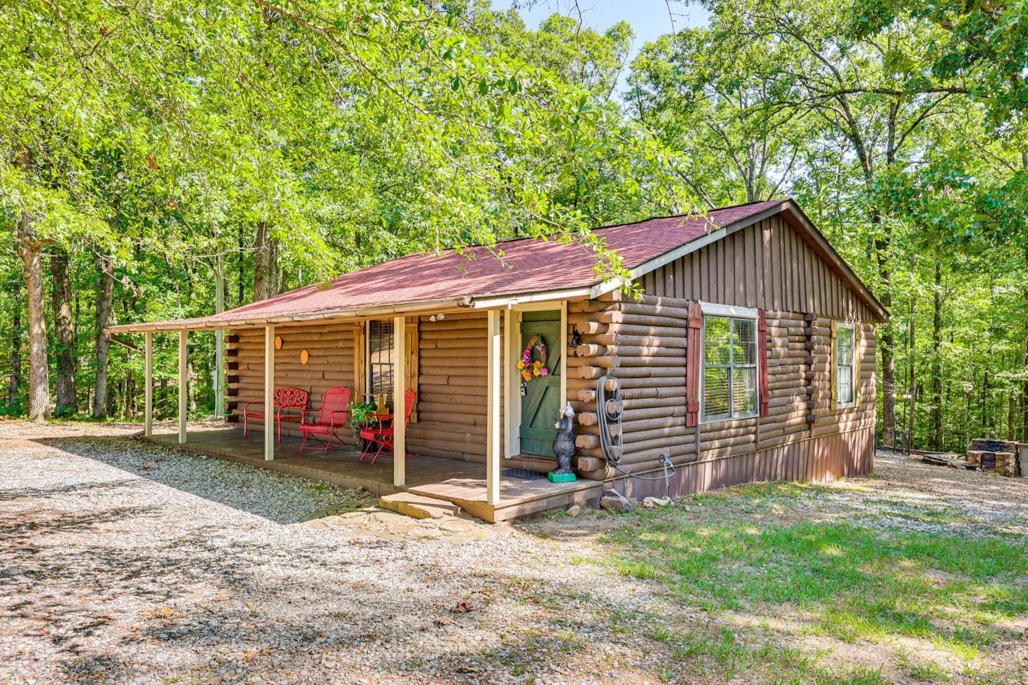 Arkansas Log Cabin Rental Near Lake Greeson! Mount Moriah Εξωτερικό φωτογραφία