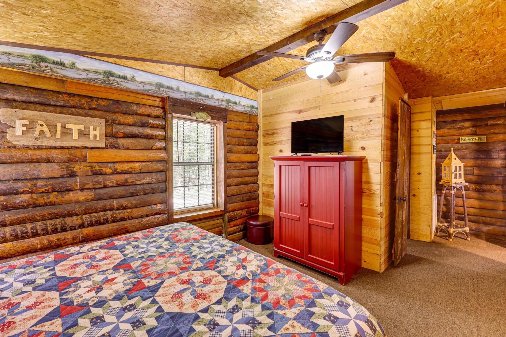 Arkansas Log Cabin Rental Near Lake Greeson! Mount Moriah Εξωτερικό φωτογραφία