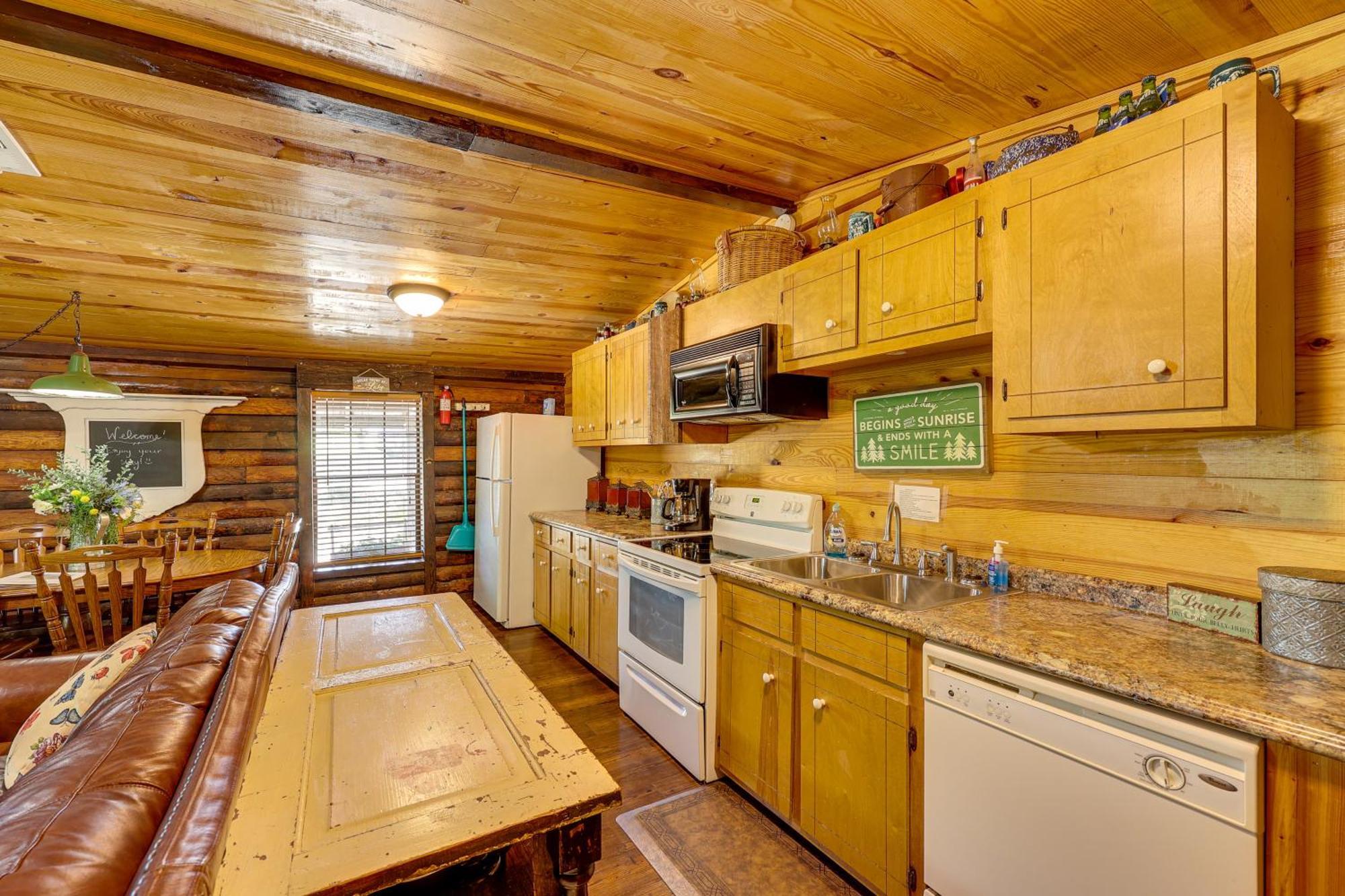 Arkansas Log Cabin Rental Near Lake Greeson! Mount Moriah Εξωτερικό φωτογραφία