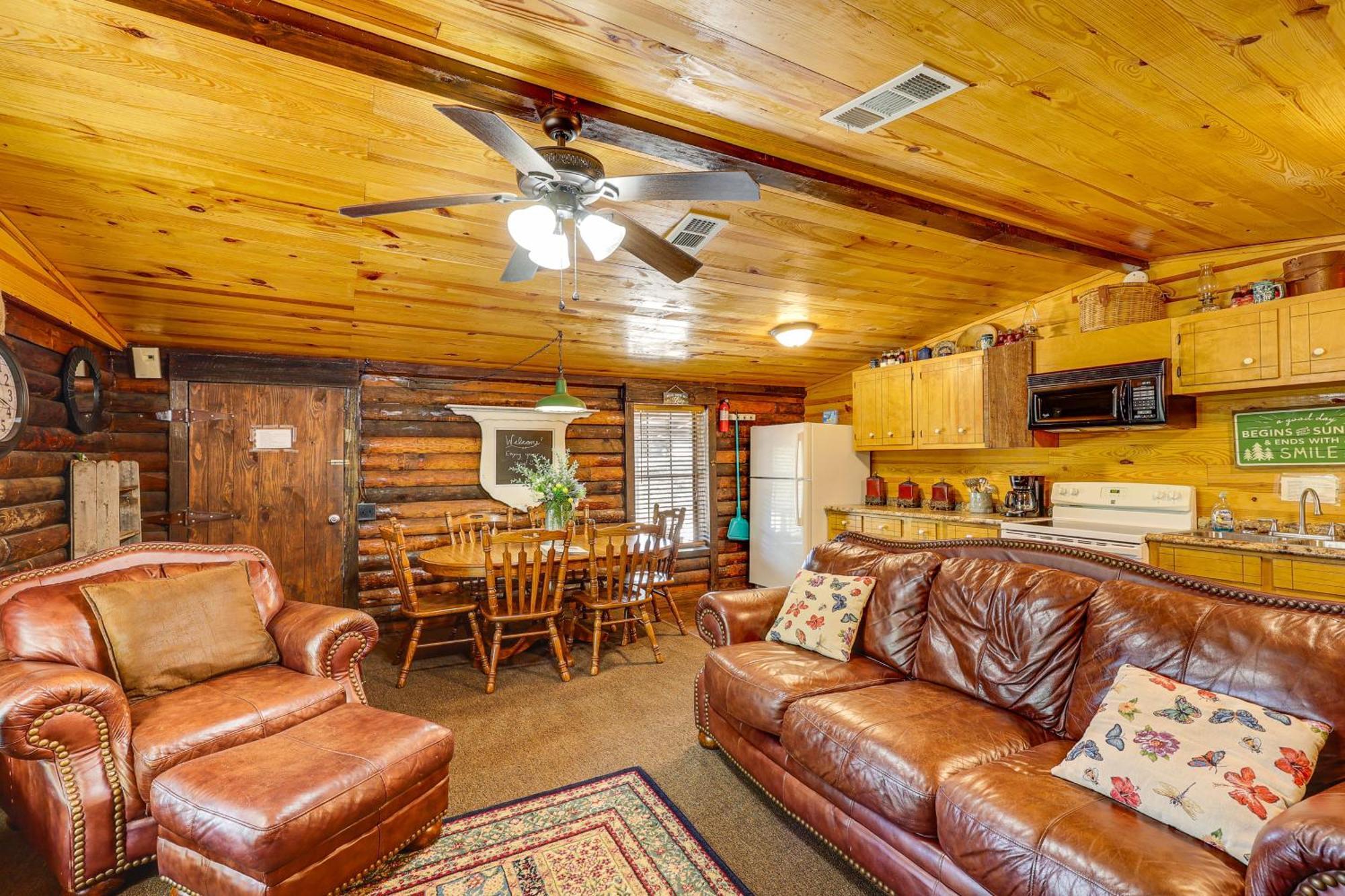 Arkansas Log Cabin Rental Near Lake Greeson! Mount Moriah Εξωτερικό φωτογραφία