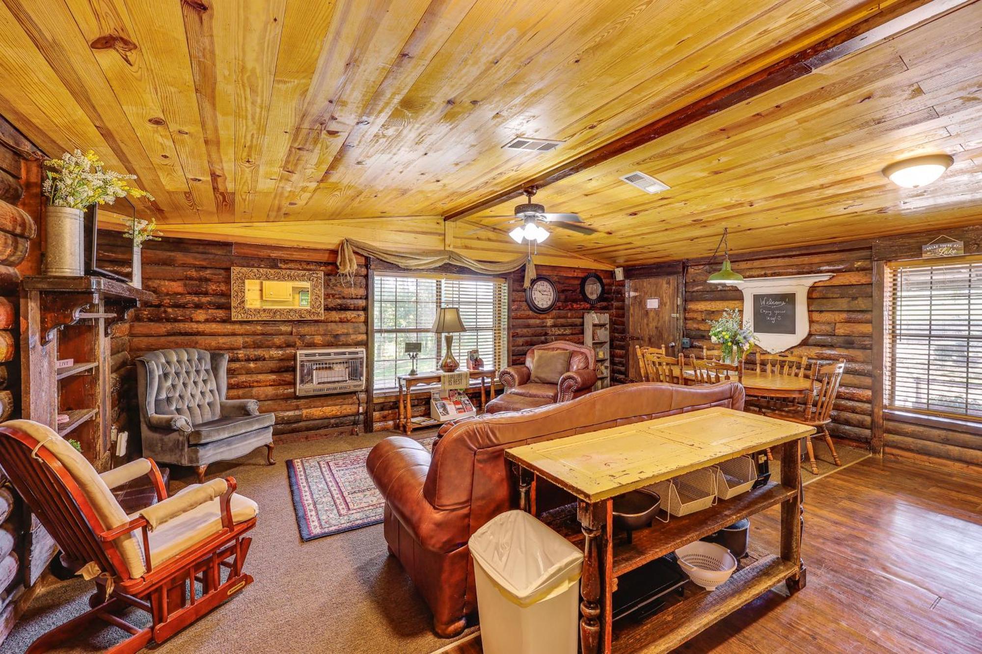 Arkansas Log Cabin Rental Near Lake Greeson! Mount Moriah Εξωτερικό φωτογραφία