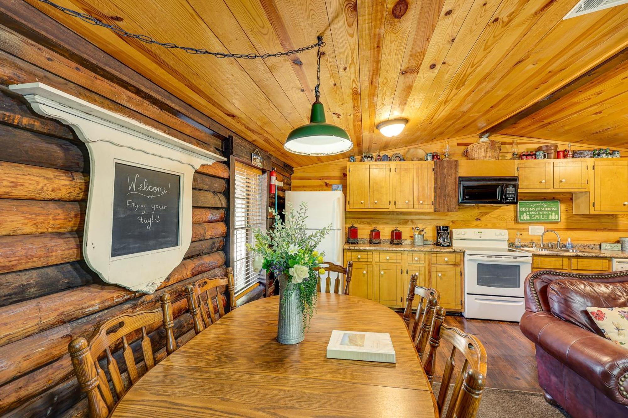 Arkansas Log Cabin Rental Near Lake Greeson! Mount Moriah Εξωτερικό φωτογραφία